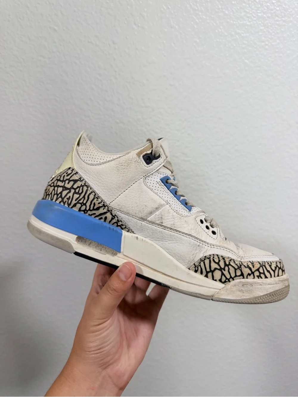 Jordan retro 3 unc